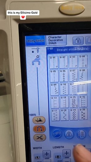 showing off my Ellisimo Gold that I've had for years....finally exploring it lmao what is wrong with me?! #sewing #sewtok #fabrication