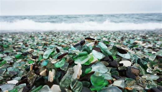Glass Beach Is A Beautiful Sight, But It Has A Grim Origin Story