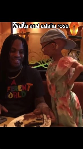 Most random cutest link up!! Rip to her #wakaflocka #adaliarose #gonetoosoon #cheesecakefactory #makeawish
