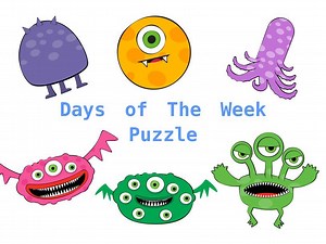 Days Of The Week Puzzle