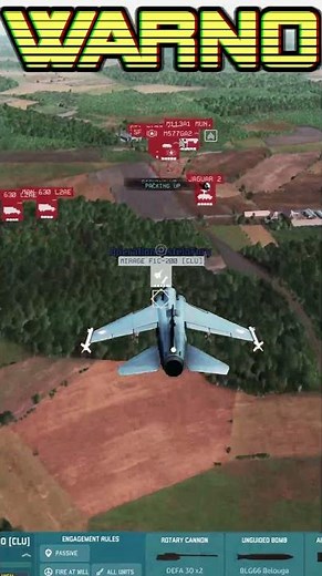 NEW French Mirage Bombers DEVASTATE German Heavy Artillery - Warno Cold War RTS #warno #coldwar #rts