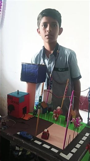 science project fire 🔥 alaram #please #subscribemychannel ####🙏🏻🙏🏻🔥