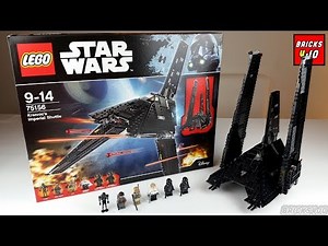 LEGO 75156 Star Wars Krennics Imperial Shuttle (+ Unboxing) - Review deutsch -