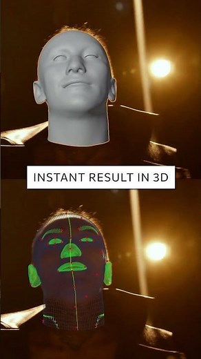 Low-light shot face tracking #blender #keentools #vfx