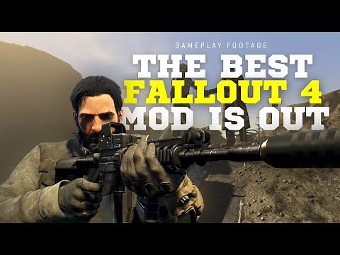 Fallout 4 New Vegas Mod Showcase - 8 Minutes of Raw Gameplay