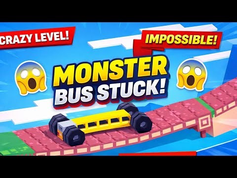 Impossible Bus Balance Challenge 😱 | Crazy Bridge Level Gameplay