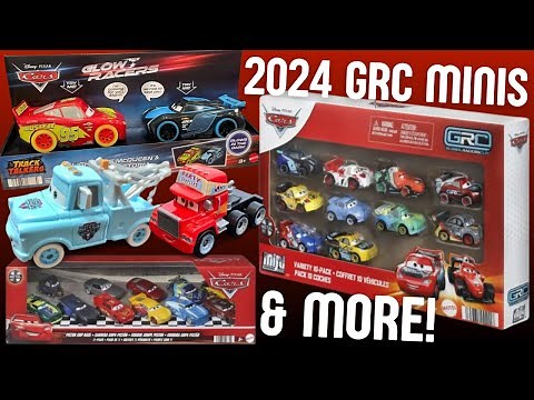 NEW 2024 Disney•Pixar Cars GRC Mini Racers, Multi-Packs, Track Talkers, & More Revealed!
