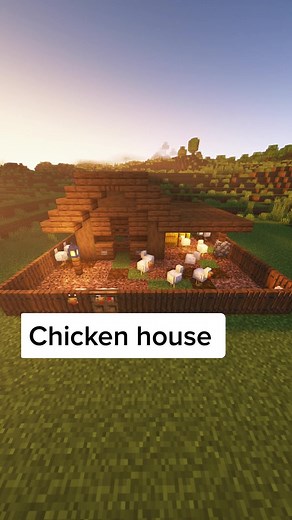 Minecraft Chicken House Building Tutorial