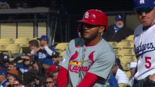 Scott gets his first MLB hit