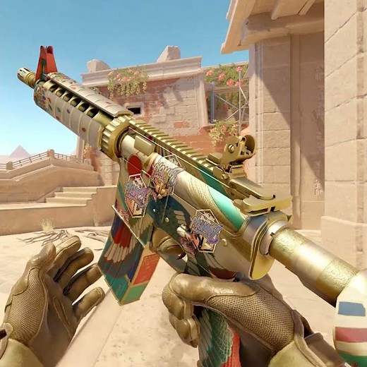 M4A4 Eye of Horus Sticker Craft | CS2 (2024)