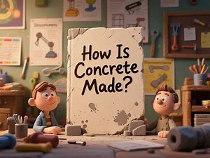 How Is Concrete Made | Concrete Production Explained | How It's Made | Concrete Facts | Building