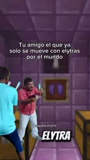 Mi compa el chiflador #jimmyblessed #minecraft #cohetes #elytras #humor | Jimmy Blessed