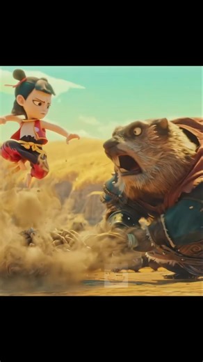 Ne Zha Destroys Two Demons 😳🔥 | Brutal Fight | Ne Zha 2