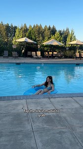 Julie Michele on Instagram: "This @swimways spring float is comfortable, high quality, and easy to fold up! 🤩 I love that it has a cup holder - it’s such a peaceful way to relax in the pool. Link is in my bio to get this float from @swimways on @amazon. Check it out on Prime Day before it’s sold out for the season! ☀️ #swimways #tmgprimeswim #sponsored #pool #relax"