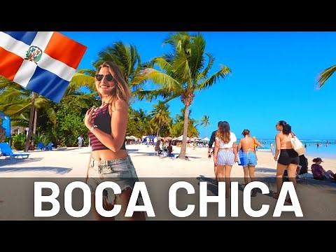 "Take a 4K walk along Boca Chica, Dominican Republic's beachfront and discover the city's culture"