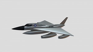 Convair B-58 Hustler - Download Free 3D model by Spark_Customs