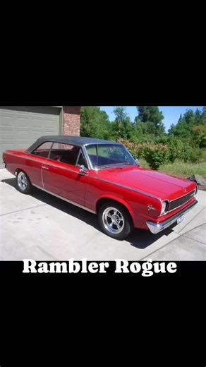 1965 - 1969 Rambler Rogue. #AMC #rambler #AmericanMotors #rogue | AMC Rambler Club