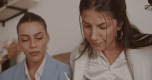 Business People Working Together Coffee Shop Stock Footage Video (100% Royalty-free) 1100651901 | Shutterstock