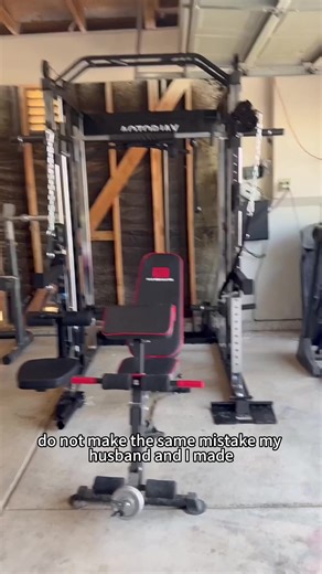 The multifunctional professional Smith machine is the perfect start to set up our home gym, and it has been reduced in price.#fitnessathome #homeworkout #homegymequipment #fullbodyworkout #fitnessathomeworkout #smithmachineworkouts #smithmachine