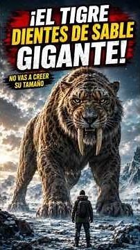 Smilodon Populator: El Depredador de Hielo que Aterrorizó la Prehistoria