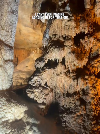 Exploring Fantastic Caverns 🤍 Stalactites, history, girl-power cave explorers, and even an underground concert stage… who knew?! What a beautiful morning learning something new with my wife. #travel #adventure #karleydavidson #dayinmylife #pinkbus #ontheroad | Karley Davidson