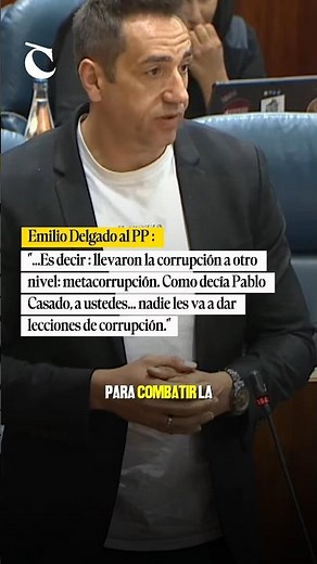 🔥 Delgado sets the Assembly ablaze: ‘Nobody gives the PP lessons on corruption’