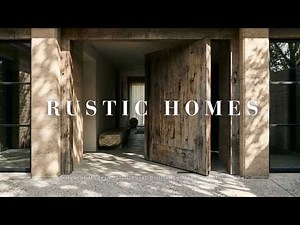 20 Hybrid Modern Rustic Homes: Structural Brilliance Meets Soulful Space