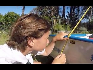 Optimist Rigging - Setting Up Your Mast Rake