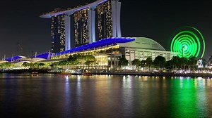 Singapore cityscape time lapse - Free Stock Video