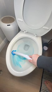 Your toilet brush is disgusting. Have you ever thought about how nasty your brush actually is? Let's be real — it's probably older than it should be, sitting in toilet water, covered in who-knows-what. And you're supposed to grab that thing and scrub with it? There's a better way. Disposable heads that start fresh every time. No buildup. No bacteria. Just clean and done. This is what your bathroom's been missing. | Homsyn | Facebook