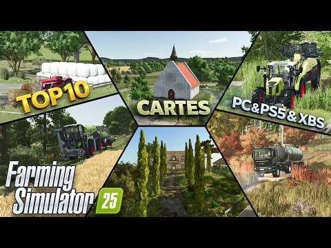 The 10 Best Maps for Farming Simulator 25! (PC, PS5 and XBOX)