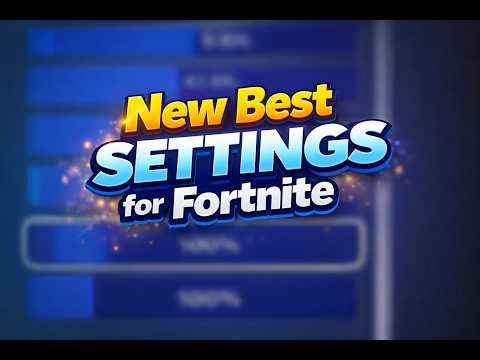 I Found the Perfect Fortnite Settings…
