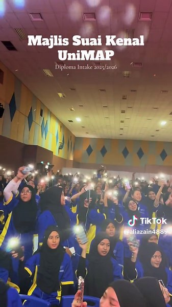 Selamat datang adik-adik ke UniMAP. Semoga semua berjaya menjadi graduan UniMAP yang cemerlang! Enjoy your student’s life 😘 #unimapmantap #minggusuaikenal #orientasi