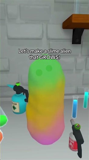 Wishlist Slime Lab to make alien slime! 👽