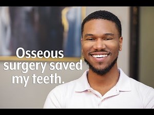 Osseous surgery saved my teeth!