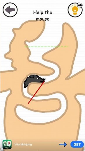 Satisfying pulling mouse out of maze #asmr