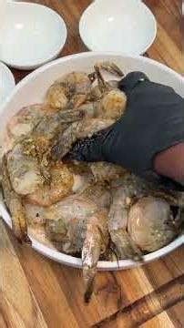 A pizza oven isn’t just for pizza… so now I’m out here cooking shrimp in it 🍤 But honestly, the