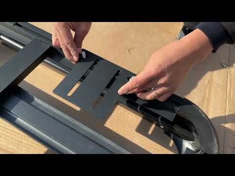 Roof rack assembly and installation tutorial