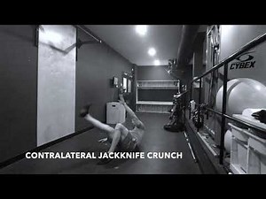 Contralateral Jackknife Crunch - Upside Strength Exercise Library
