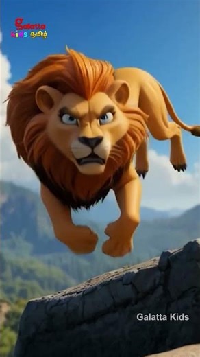 சிங்கம் ராஜா - The Lion King | Tamil Nursery Rhymes for Children 's | Galatta Kids | Shorts