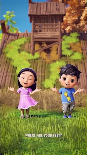 Dance & Learn Body Parts | Nepali Rhymes | Rivu & Friends