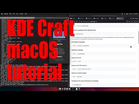 KDE Craft on macOS - build KDE apps on macOS tutorial - June 2024 - 4ce4f530