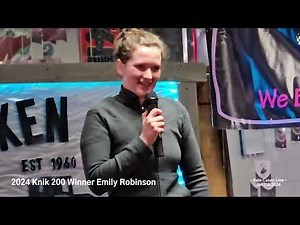 Watch 16 yo Teen Alaskan Musher Emily Robison after winning the 2024 Knik 200 Sled Dog Race.