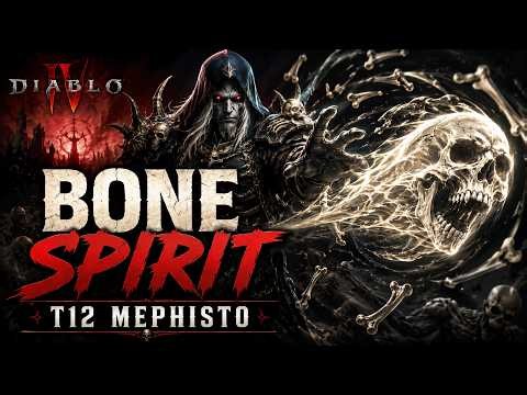 Diablo 4 Season 14 SSF Bone Spirit T12 Mephisto