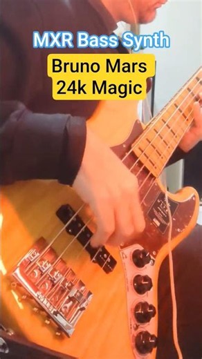 MXR Bass Synth - 24K Magic (Bruno Mars)