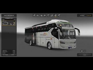 ETS 2 Bus SR2 Legacy Sky Bus Mod Test