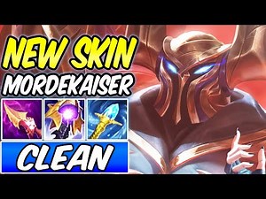 NEW AMAZING SKIN - PENTAKILL MORDEKAISER MID FULL AP LOST CHAPTER | Build & Runes -League of Legends