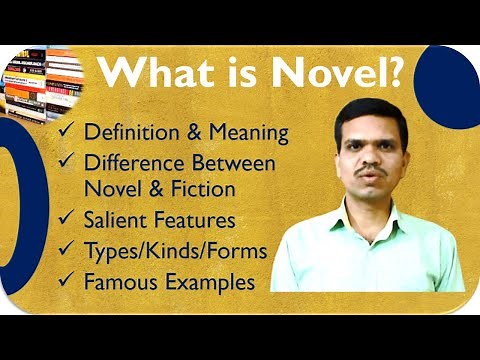 What is Novel? What is Fiction?| #DefinitionMeaningFeaturesTypes of Novel/Fiction