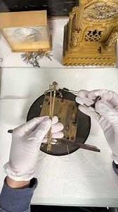 Working on 1920s Gustav Becker 2 Weight Regulator Clock Movement