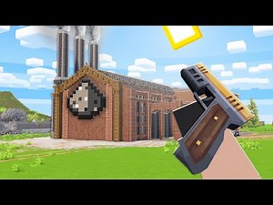 I built a working GUN factory [Create mod]